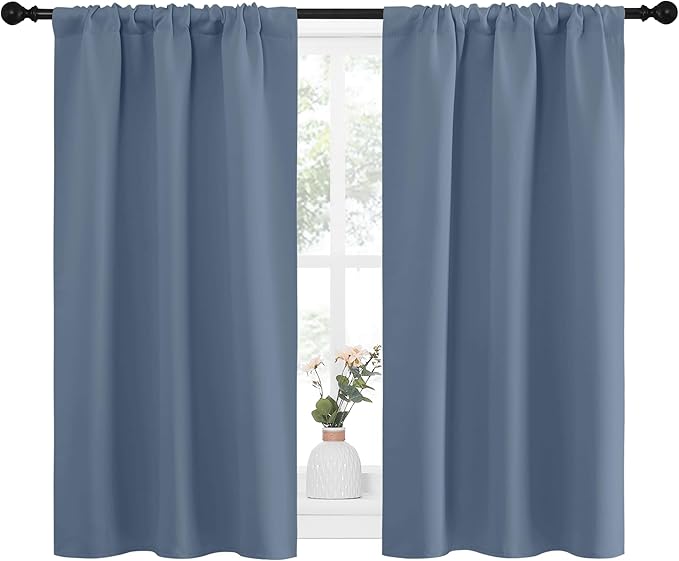 NICETOWN RV Blackout Curtains for Camper Windows, Short Blackout Curtains &