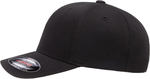 Flexfit Wooly Combed Premium 6-Panel Baseball Cap - Stretch Fitted | Available in Bulk
