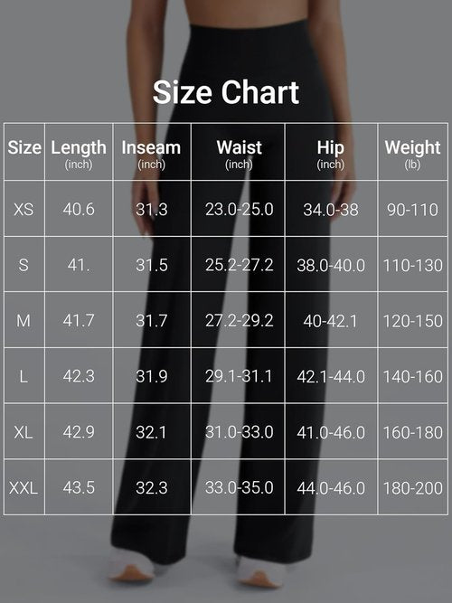 HIGORUN High Waisted Straight Leggings - No Front Seam Workout Pants for Women | 31" Wide Leg Yoga Bottoms