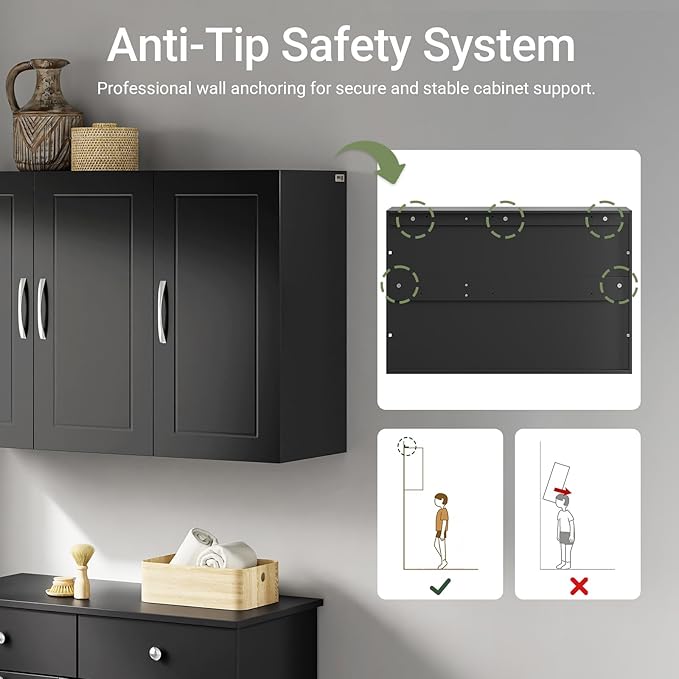 SoBuy Wall Cabinet Laundry Room, Medicine Cabinet