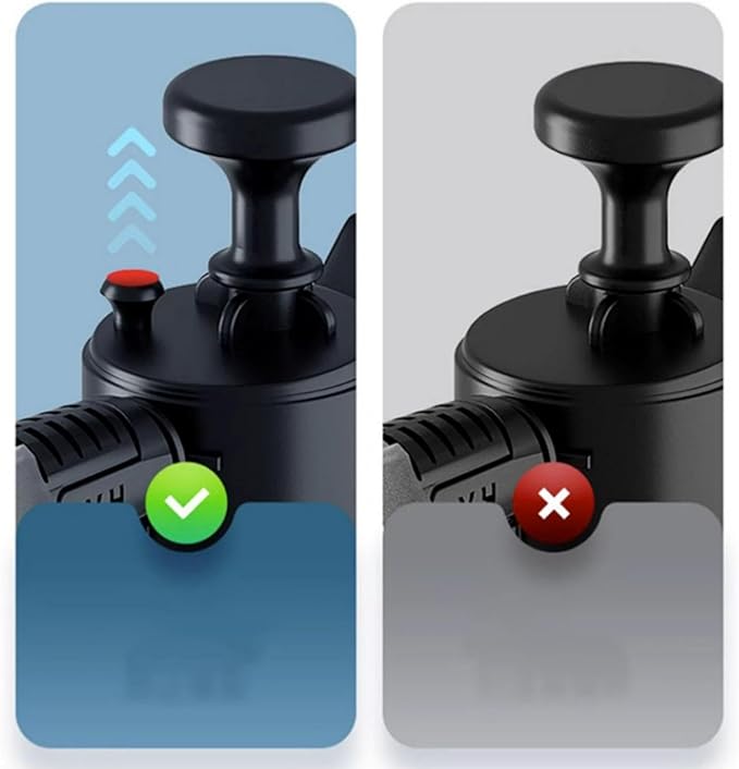 Car Foam Sprayer - 2L Handheld Pump Detailing Cleaning Tool | Foaming Car Wash Sprayer - for Garden Home Lawn Outdoor Patio Driveway Cleaning Plant Watering