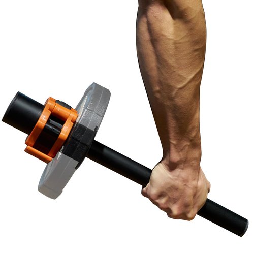 Fitarc Wrist Bar,Forearm Strengthener,Wrist Curl Bar for 2 Inch Olympic Plate,Grip Strength Trainer, Wrist Bar,Wrist Rotation Exerciser,Wrist Forearm Strengthener