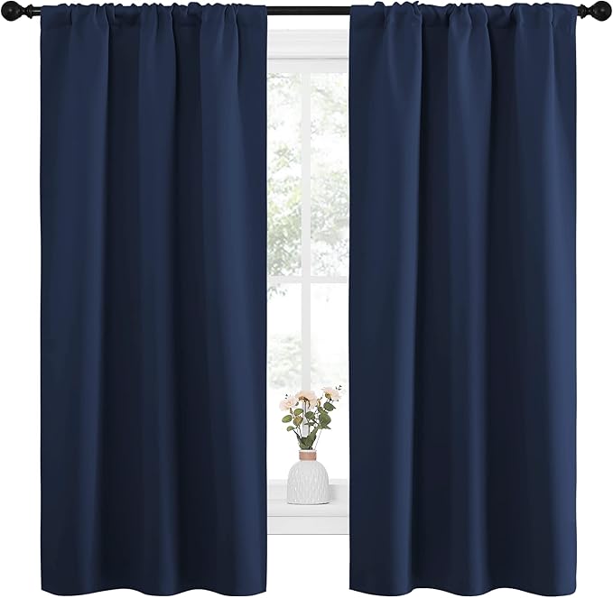 NICETOWN Bedroom Curtains Blackout Draperies, Home Decorations Thermal