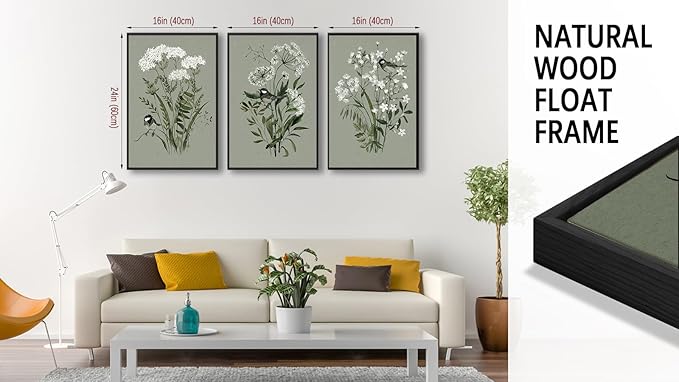 Vibrant Flowers Canvas Wall Art