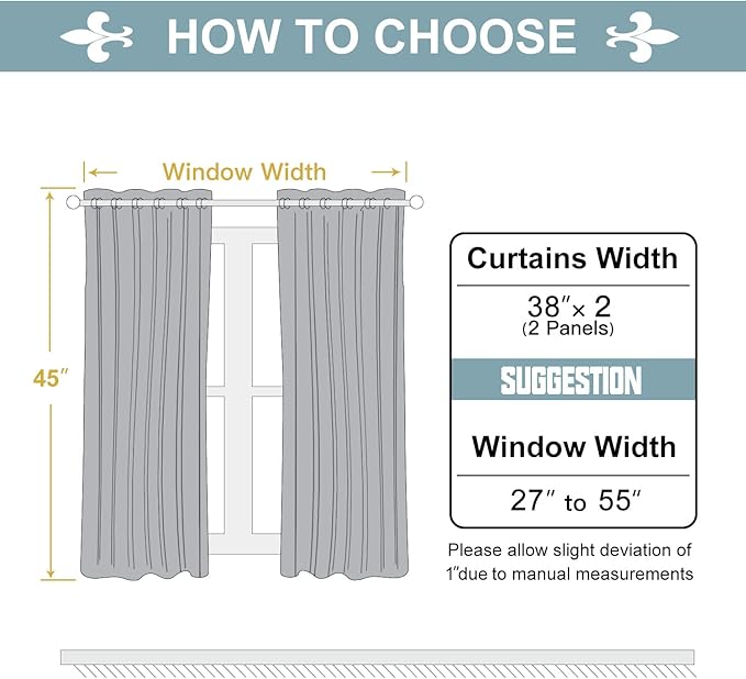 ChrisDowa Grommet Room Darkening Curtains