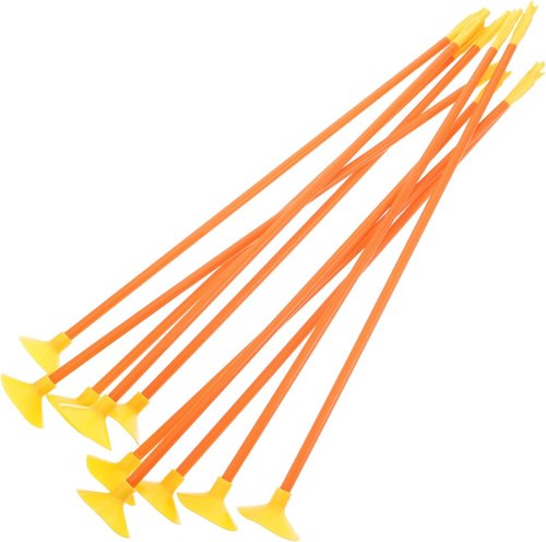 BESPORTBLE 10pcs Replacement Suction Cup Arrows - Safe Indoor/Outdoor Play | 41cm Large Plastic Arrows