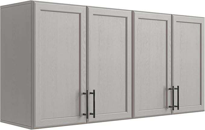 FIMELLO 47.2" W Wall Cabinets for Laundry Room, Kitchen Wall Cabinets, Hanging