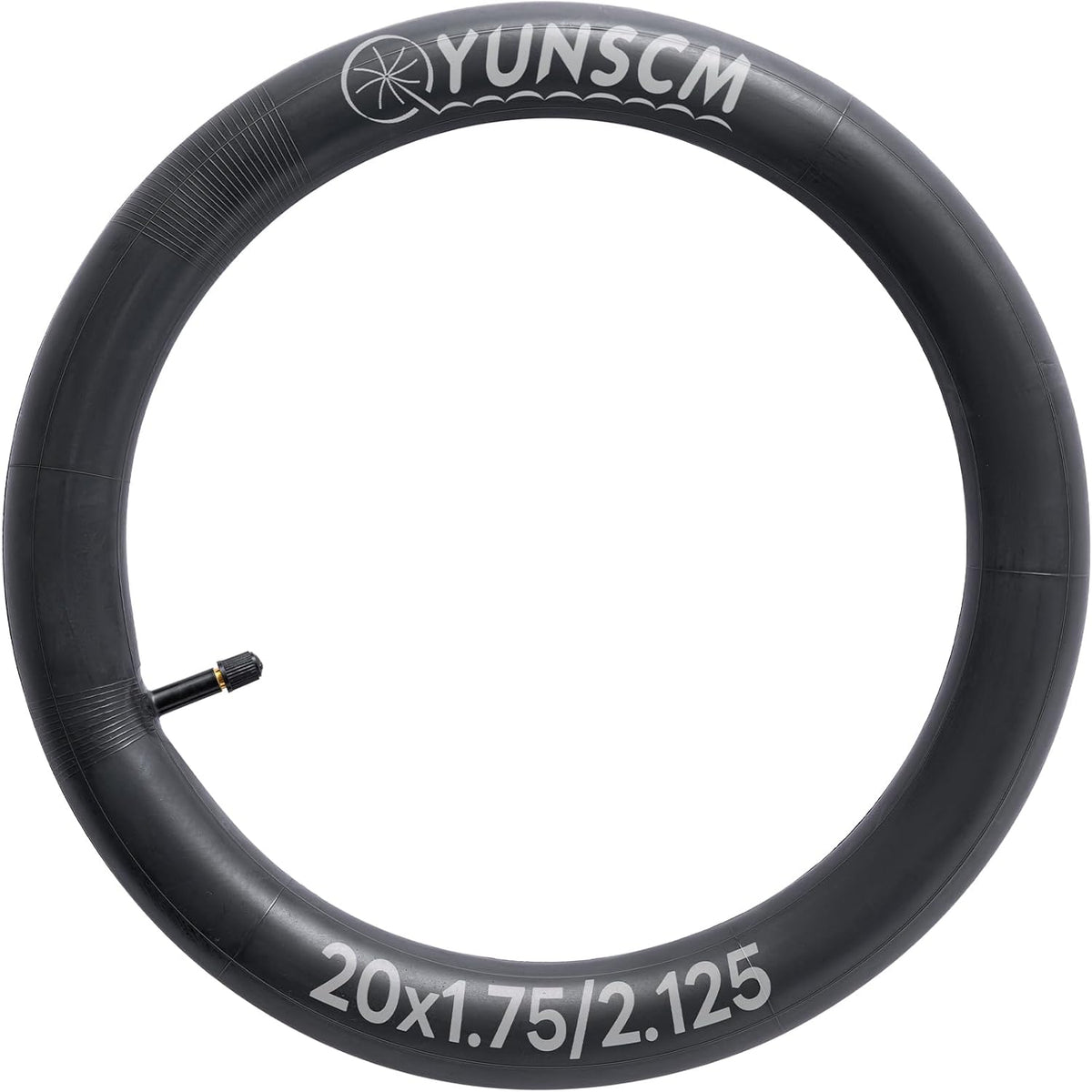 YUNSCM 20" Bike Tube - Compatible with 20x1.75 to 20x2.125 Tires - AV32MM Schrader Valve