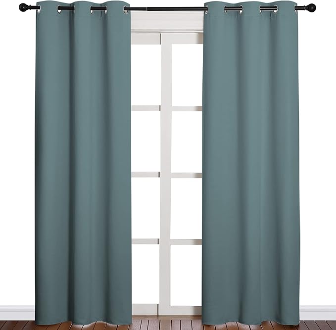 NICETOWN Modern Blackout Curtains Noise Reducing, Thermal Insulated and Privacy