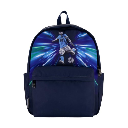 Messi Lifestyle Backpack, Bookbag with Pockets & Adjustable Straps