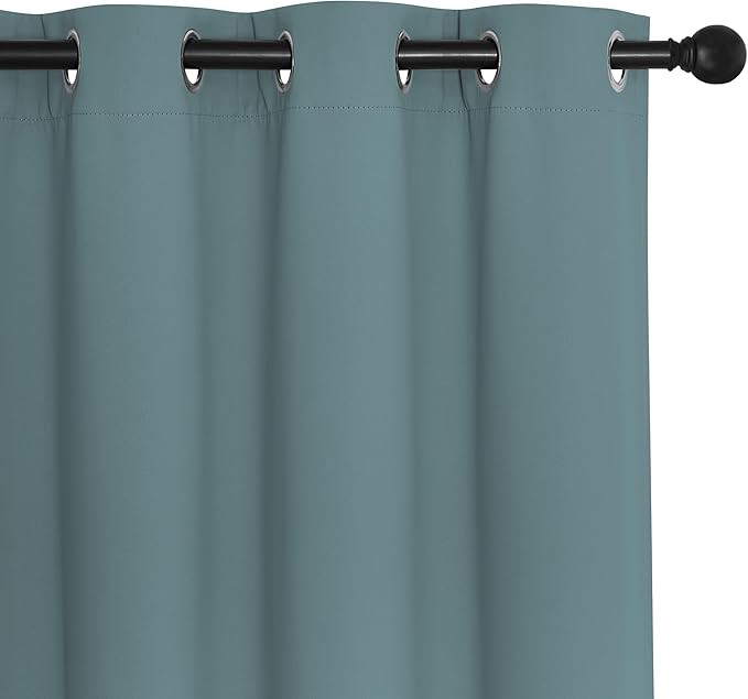 NICETOWN Blackout Curtains for Sliding Glass Door Room Divider Noise Reduce