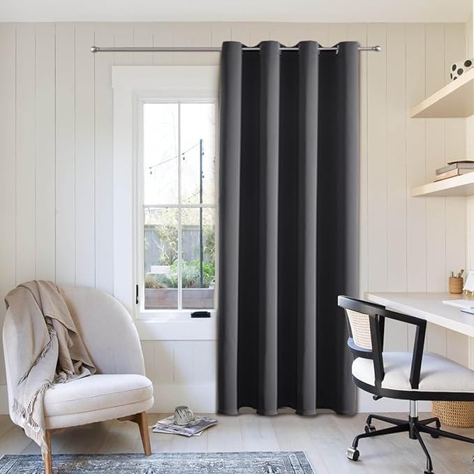 ChrisDowa Custom Blackout Door Curtain