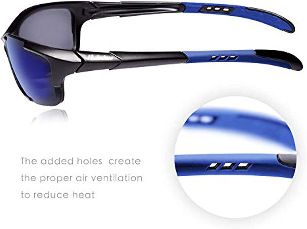 S1 Sport Polarized Sunglasses - Ultimate Protection for Men & Women | Ideal for Running & Golf