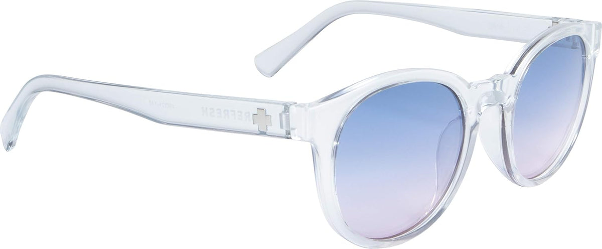 SPY OPTIC HiFi, Round Sunglasses, Color and Contrast Enhancing Lenses