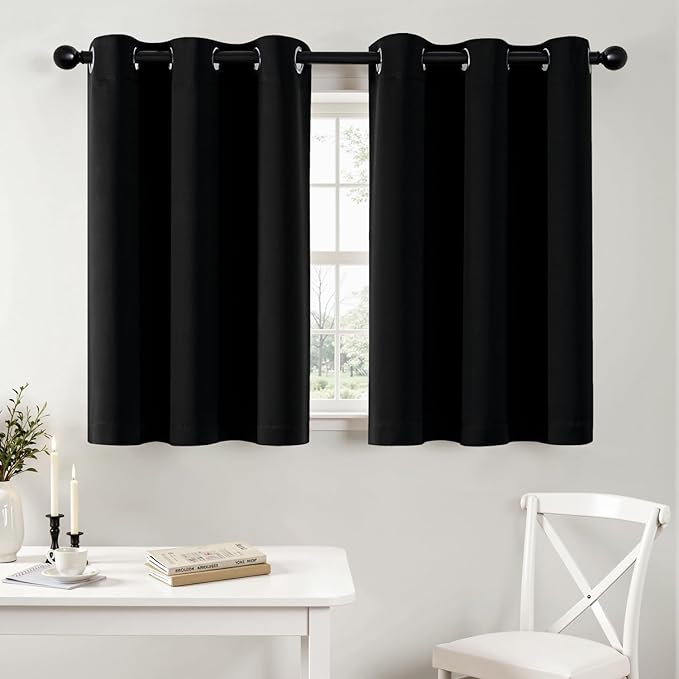 MIULEE Blackout Curtains for Bedroom Living Room 2 Panels, Thermal Insulated
