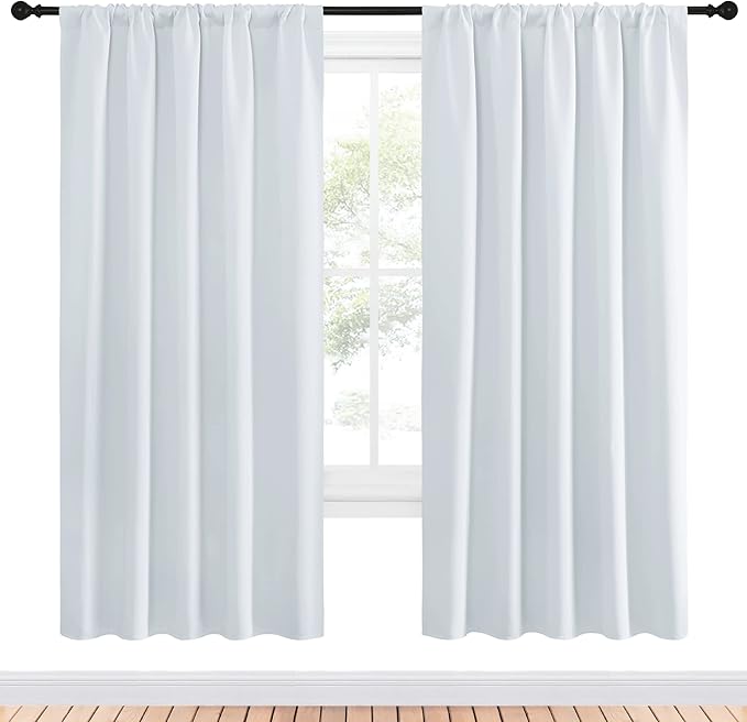 NICETOWN Bedroom Window Curtain Panels