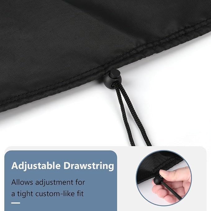 BBQ Grill Cover for Blackstone 2246 2250 2363 Adventure Ready 14" Propane Camping Griddle with Side Burner, Waterproof 600D Outdoor Propane Barbecue Covers Smoker Covers- 22" L x 17" W x 6" H