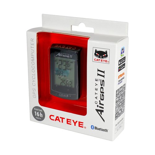 CATEYE AirGPS USB Rechargeable Bike Computer – GPS Cycling Computer with Bluetooth ANT+, GPS Bicycle Speedometer, FlexTight™ Mount, IPX7 Waterproof, Auto Backlight Display, Ride Upload (CC-GPS100N)