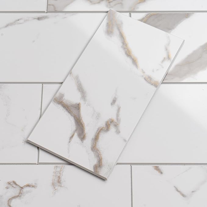StyloVue 100 Pieces Peel and Stick Backsplash