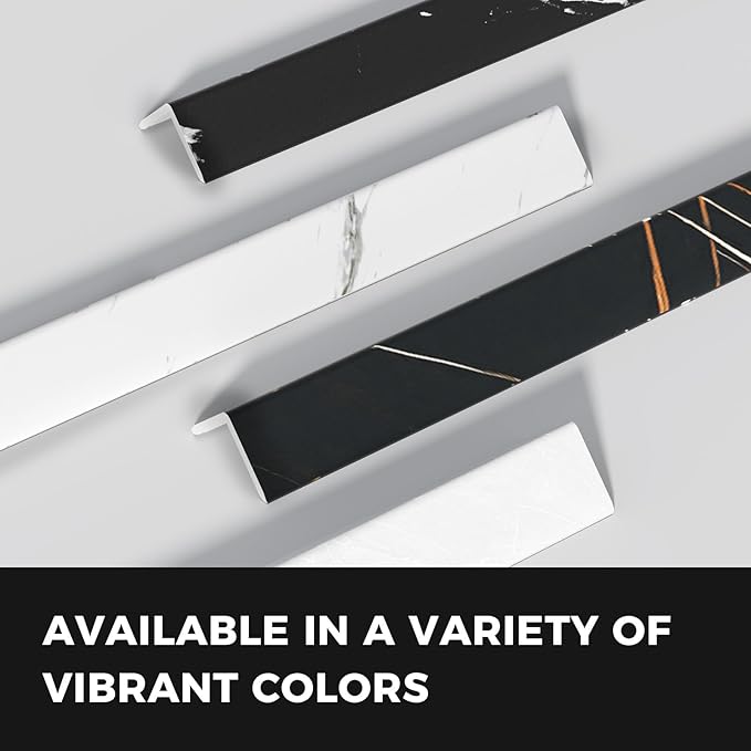 OUZUGIE 8-Pack 57 Inches, WPC Slat Wall Panel Trim, Corner Guard