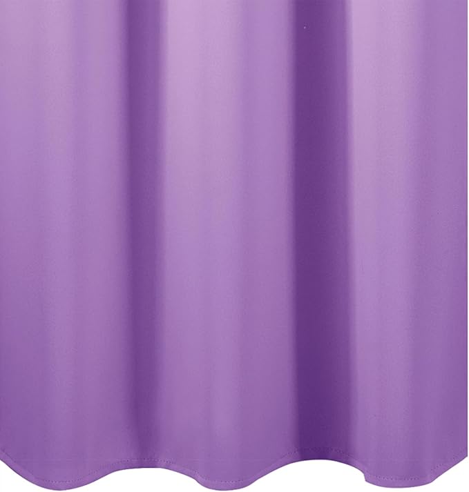 LEMOMO Blackout Curtains 52 x 45 inch Lavender Curtains Set of 2 Panels/Thermal