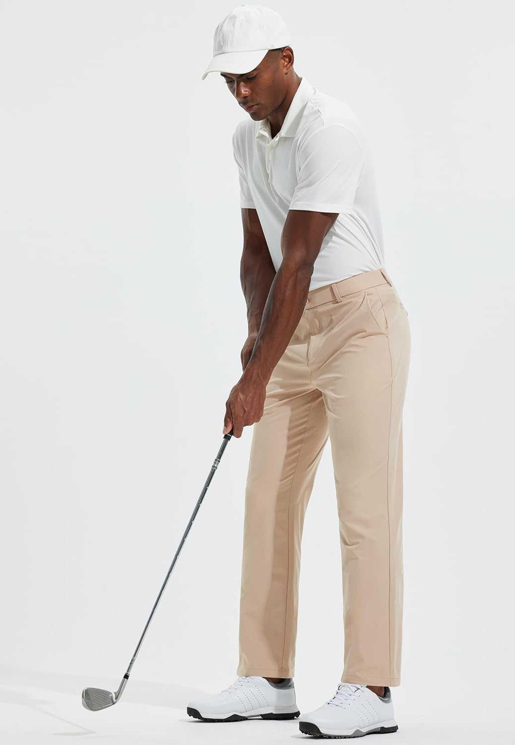 Skiennix Men's Golf Pants - Lightweight Stretch Slacks for Office & Travel | Available in 30", 32", 34"