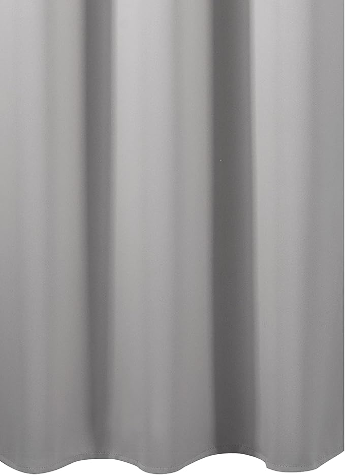 LEMOMO Light Grey Blackout Curtains 34 x 84 Inch Length/Set of 2 Curtain