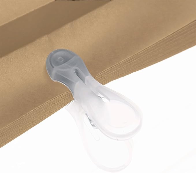 Changshade 6 Pack Temporary Shades, Pleated Paper Blinds