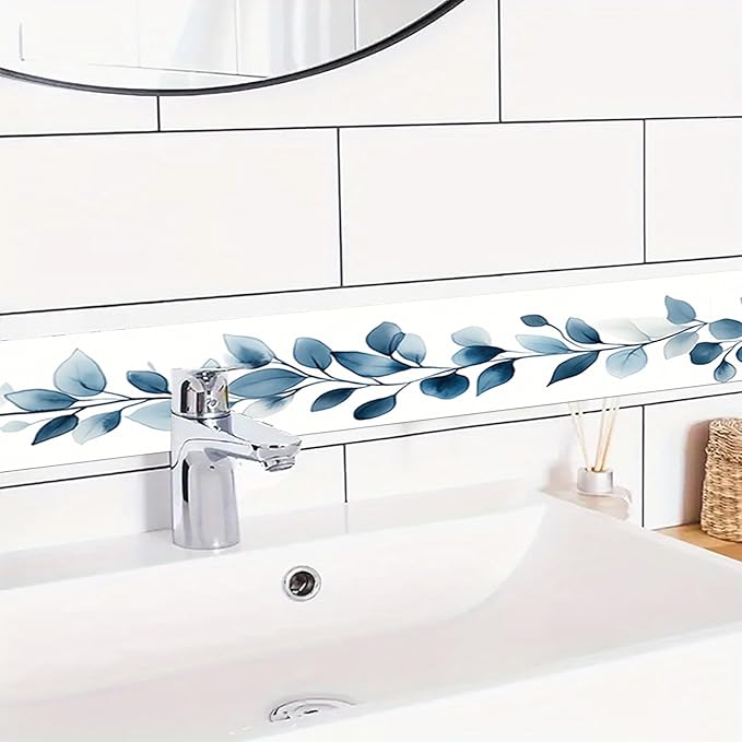 HOMETITUTE Wallpaper Border Peel and Stick Self Adhesive Decorative Wall Trim