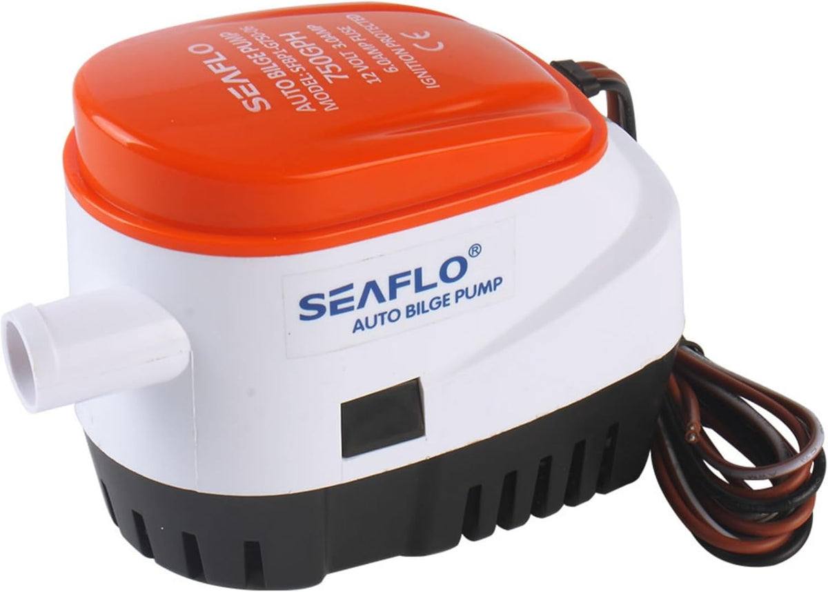 Seaflo 12V 750GPH Automatic Electric Bilge Pump - Efficient Water Removal Solution