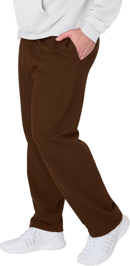 Hanes Men's EcoSmart Sweatpants - Comfortable Athletic Lounge Pants with Pockets | Fleece Design