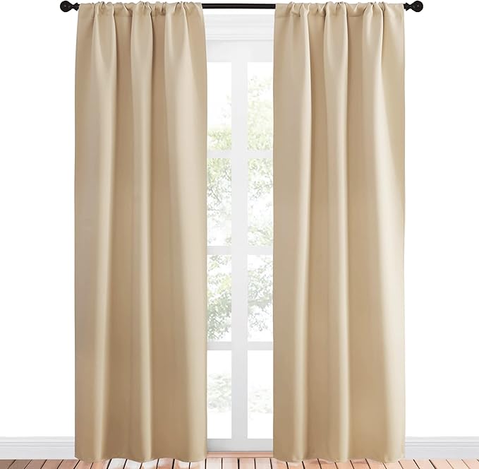 NICETOWN Blackout Room Darkening Curtains