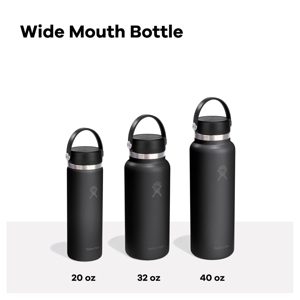Hydro Flask Travel Water Bottle - Insulated Stainless Steel - Wide Straw Lid, Non Spill, Leakproof in 32 Oz Harbor Blue