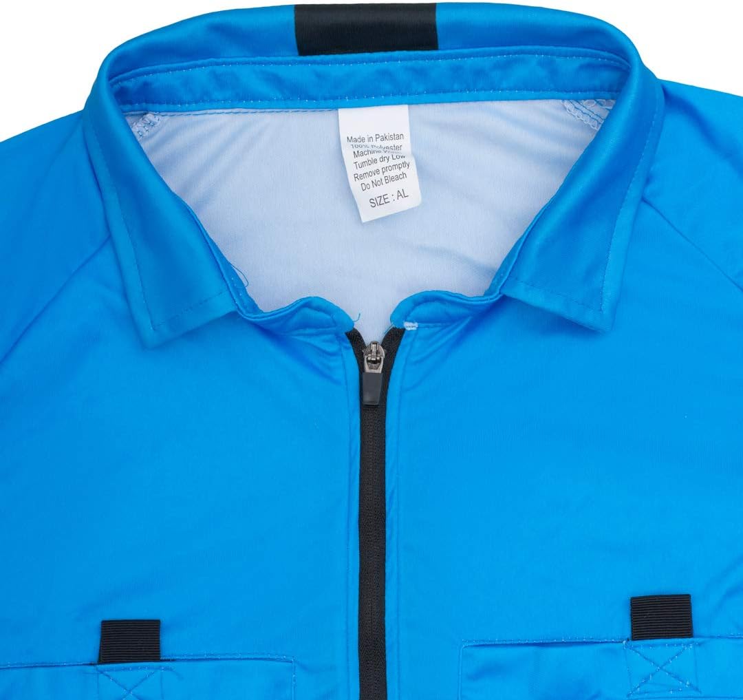 Total Soccer Factory Referee Uniform - Full Sleeve Soccer Jersey for Ultimate Comfort & Performance