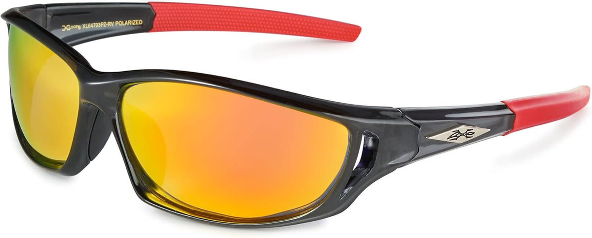 Polarized Sports Sunglasses for Men - UV400 Protection for Baseball, Running, Cycling & Golf