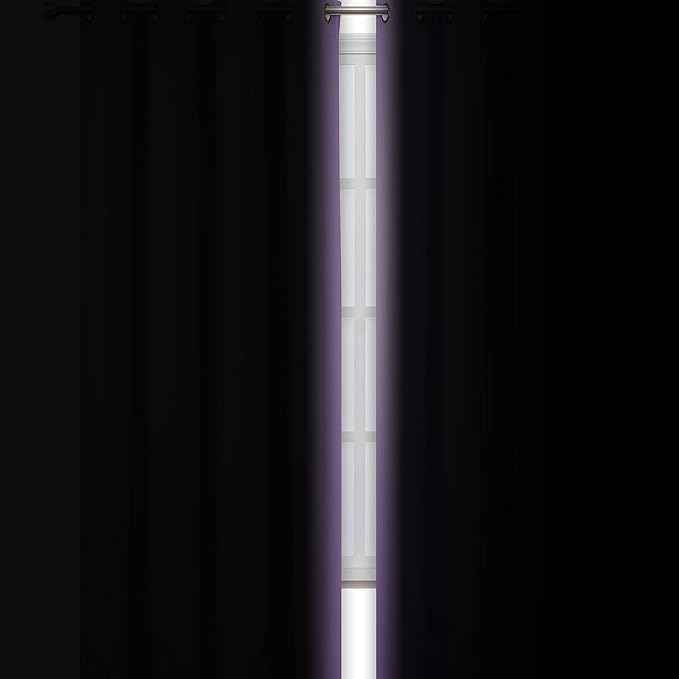 LEMOMO Blackout Curtains 42 x 84 inch/Lavender Curtains Set of 2 Panels/Thermal