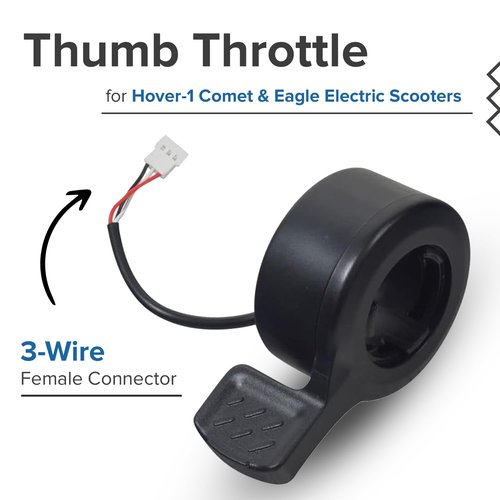 AlveyTech Thumb Throttle for Hover-1 Comet & Eagle Electric Scooters