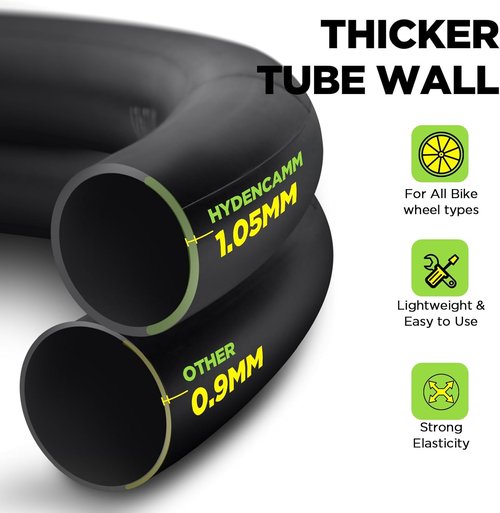 700C Bike Tube by [Brand Name] - Durable Butyl Inner Tube with 2 Tire Levers | Fits 700x25C to 700x32C