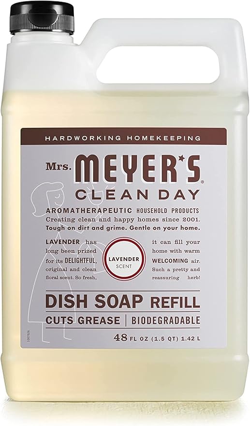 Mrs. MEYER'S Dish Soap Variety Pack Scent 1 Dish Soap, 1 Soap Refill, 1 CT