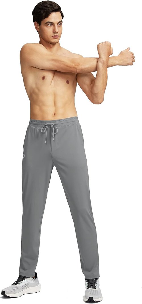 G Gradual Men's Sweatpants - Tapered Athletic Pants with 4 Pockets for Gym & Workout