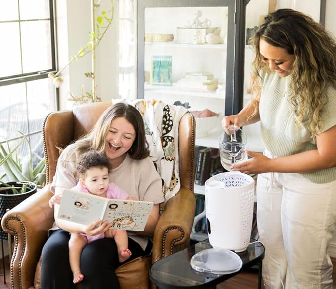 Dr. Noze Best | BreatheEZ - Humidifier | Pediatric ENT-Designed Baby Care | Targeted Humidity | No Standing Water | Clean Mist Humidifier