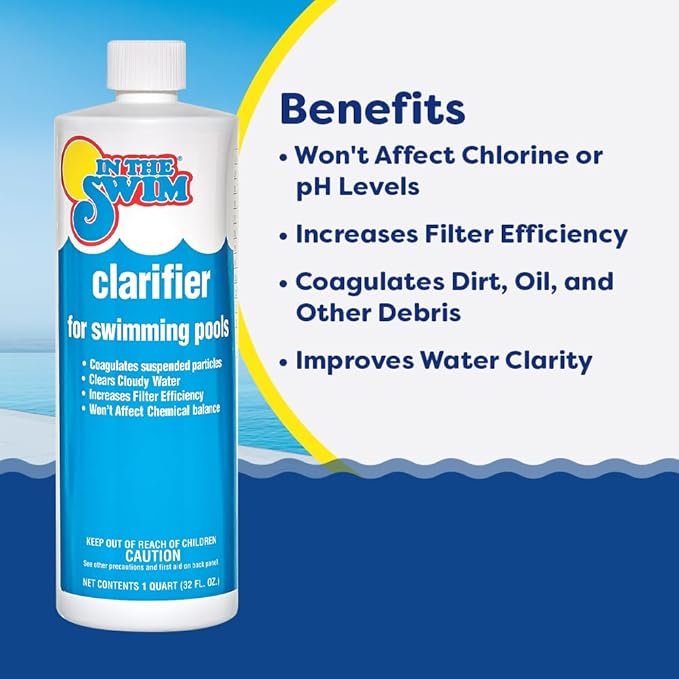 In The Swim Opening Kit and Chlorine Bundle - Pre-Measured Opening Kit for Easy Use - 5 Pound Bucket of 3-Inch Stabilized Chlorine Tablets - Inground and Above Ground Pools Up to 7,500 Gallons