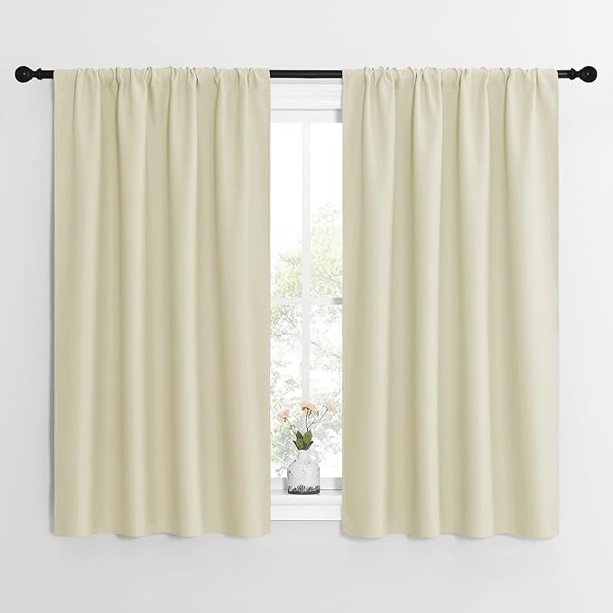 NICETOWN Kitchen Curtains, Short Blackout Curtains & Drapes, Home Decoration