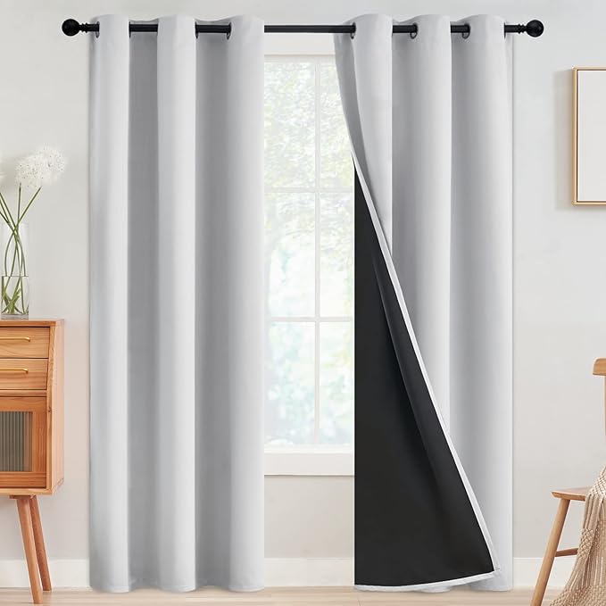 SimpleHome 100% Blackout Curtains