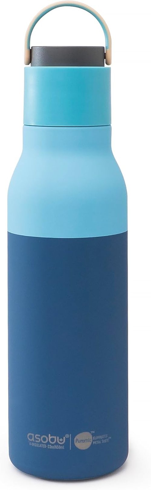 Metro Water Bottle - Double-Lined Insulated Design | Keeps Drinks Cold for 24 Hours | 22oz/650ml, BPA Free