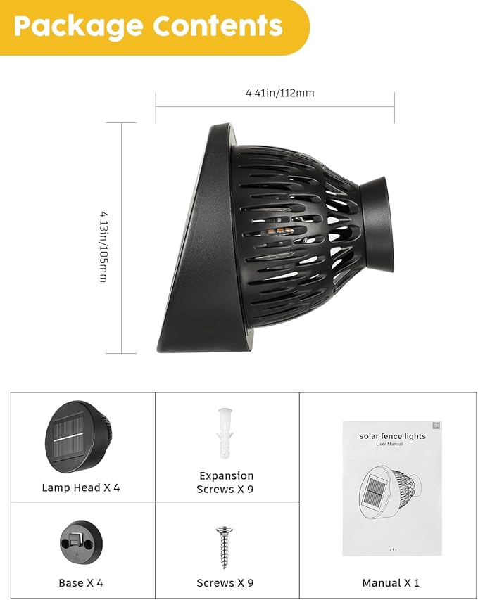 Vangue Solar Lights Outdoor Garden, 2025 New Dynamic Running Light, IP65 Waterproof Dual-Mode Solar Powered Outdoor Lights for Pathway Lawn Patio Yard Landscape Driveway (3)