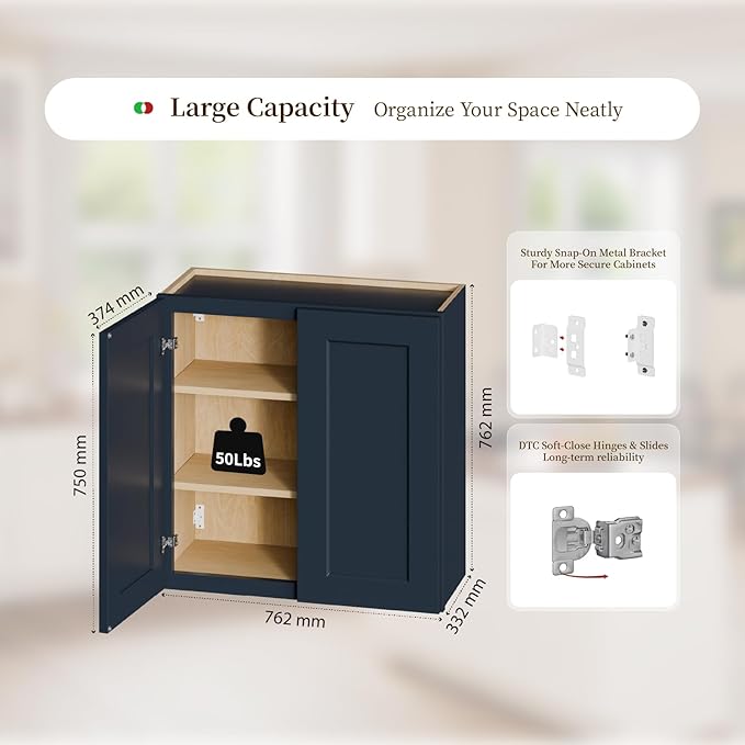 Kisart Laundry Room Cabinets Wall Mounted
