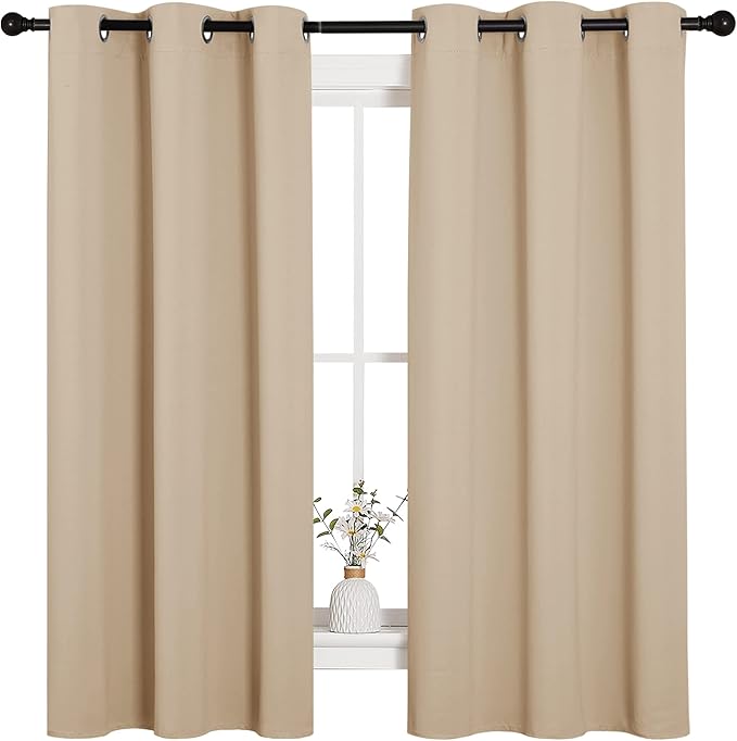 NICETOWN Thermal Insulated Grommet Room Darkening Curtains/Draperies/Panels