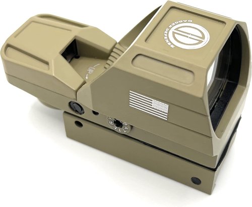 DD119X Battle Flag Red Dot Reflex Sight by Veteran Owned Company - Precision Optic for Rifles