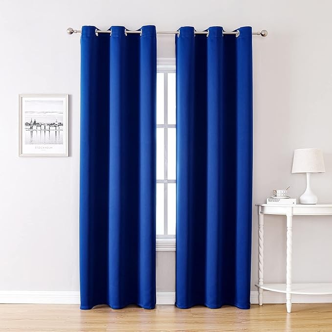 ChrisDowa Grommet Blackout Curtains